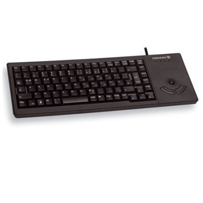 Cherry Teclado XS Plano con Trackball Negro